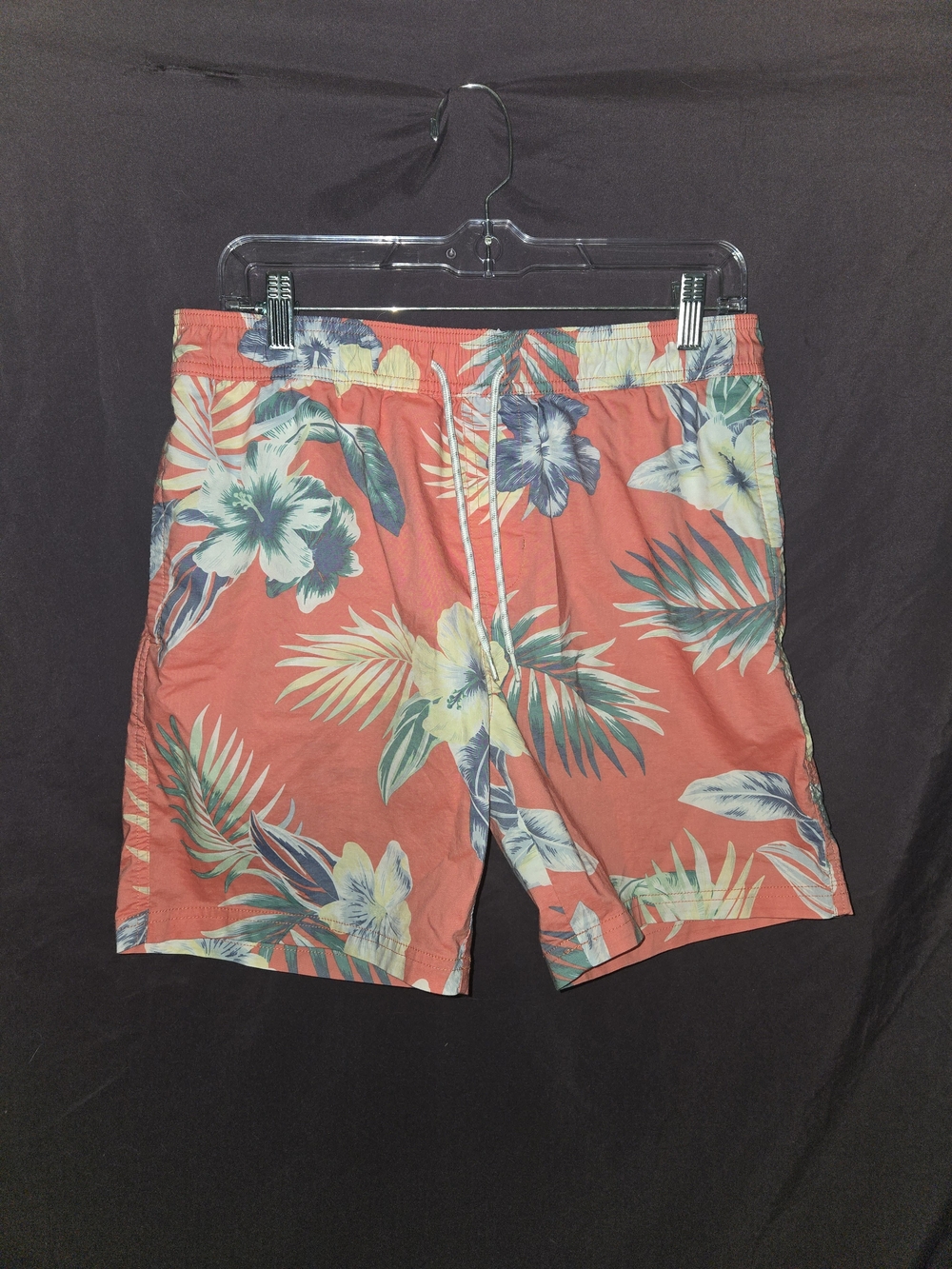 Men's Coral Floral Swim Trunks